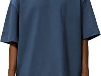 Men's Loose-Fitting Pure Cotton T-Shirt, Heavyweight T-Shirt
