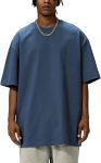 Men's Loose-Fitting Pure Cotton T-Shirt, Heavyweight T-Shirt