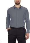 Men's Dress Shirt – Slim Fit, Wrinkle-Free Solid Color