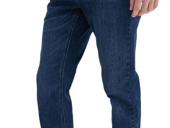 Slim Fit men Jeans – Stretch Fabric Tapered Pants for Men – Premium Comfort Casual Wear and Work Attire